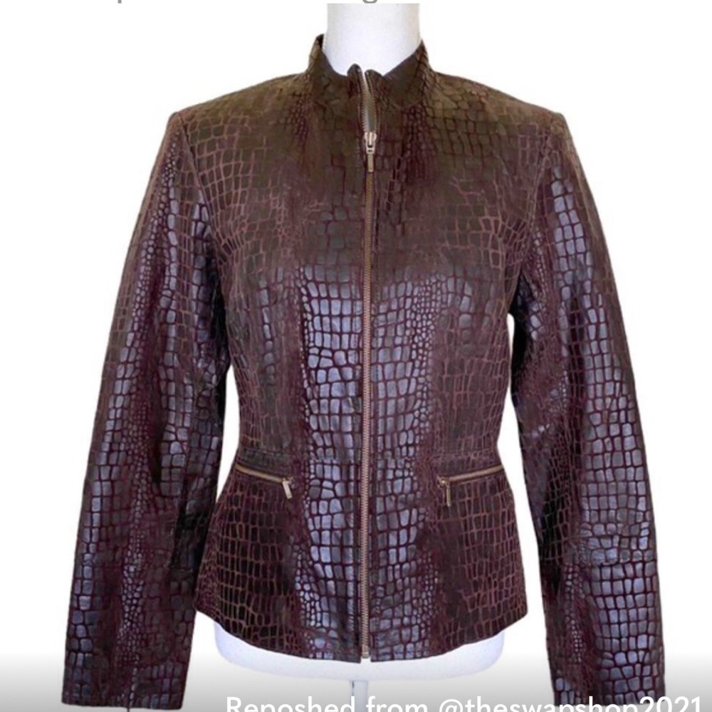 Alfani leather jacket